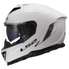 LS2 FF818 STORM III SOLID GLOSS WHITE (velikost 3XL)