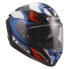 LS2 FF817 CHALLENGER II VIPER WHITE BLUE RED (velikost 3XL)