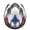 LS2 FF817 CHALLENGER II VIPER WHITE BLUE RED (velikost 3XL)