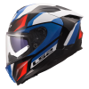 LS2 FF817 CHALLENGER II VIPER WHITE BLUE RED (velikost 3XL)