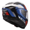 LS2 FF817 CHALLENGER II VIPER WHITE BLUE RED (velikost 3XL)