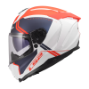 LS2 FF817 CHALLENGER II TITAN WHITE BLUE RED (velikost 3XL)
