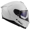 LS2 FF817 CHALLENGER II SOLID WHITE (velikost 3XL)