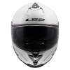 LS2 FF817 CHALLENGER II SOLID WHITE (velikost 3XL)