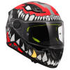 LS2 FF812 KID PUNK GREY RED S (velikost L)