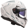 LS2 FF811 VECTOR II ALIZER M.WHITE SILVER-06 (velikost 3XL)