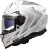 LS2 FF811 VECTOR II ALIZER M.WHITE SILVER-06 (velikost 3XL)
