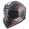 LS2 FF811 VECTOR II DARFLO BLACK PINK-06 (velikost 3XL)