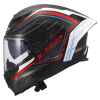 LS2 FF807 DRAGON SUBIC WHITE BLUE RED (velikost L)