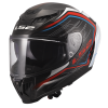 LS2 FF807 DRAGON SUBIC WHITE BLUE RED (velikost L)