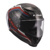 LS2 FF807 DRAGON SUBIC WHITE BLUE RED (velikost L)