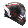LS2 FF807 DRAGON SUBIC WHITE BLUE RED (velikost L)