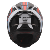 LS2 FF807 DRAGON SUBIC WHITE BLUE RED (velikost L)