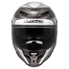 LS2 FF807 DRAGON ENTHUM SILVER (velikost M)