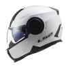 LS2 FF902 SCOPE SOLID WHITE (velikost S, pohlaví a věk unisex)