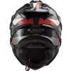 LS2 MX701 EXPLORER C FRONTIER G.TITANIUM RED (velikost XL, pohlaví a věk unisex)