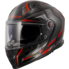 LS2 FF811 VECTOR II ALIZER BLACK RED-06 (velikost S)