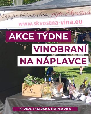 🌞 Babí léto vrcholí — oslav ho sklenkou vína 🍇 📅 19.–20. 9. 2025 | Náplavka u Vyšehradské skály 🍷 Užij si poslední teplé...