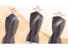 Spotting carbide drills