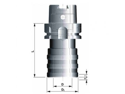 Závitové pouzdro HSK-A63x1 (M3-M12)