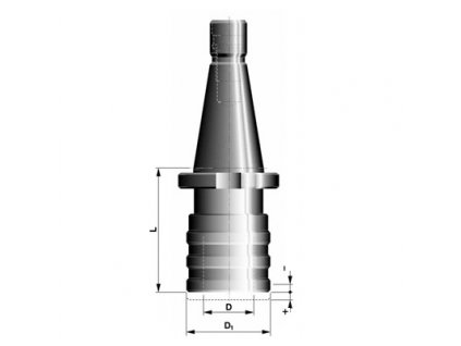 Závitové pouzdro SK40x2 (M8-M20) DIN2080