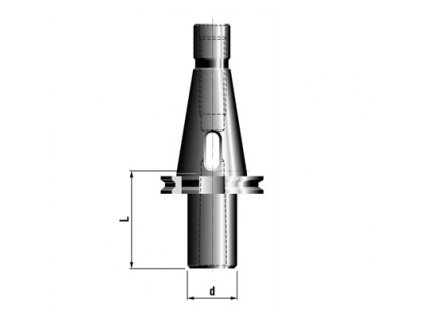 Redukční pouzdro Morse SK40x1-50 ČSN220432