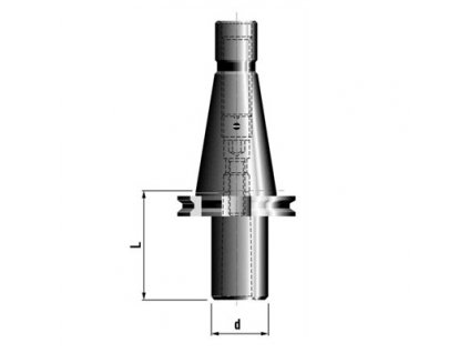 Redukční pouzdro se šroubem SK40x2-60 ČSN220432