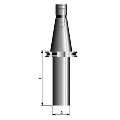 Polotovar vyvrtávací tyče SK40x26-400 ČSN220432