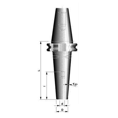 Držák pro tepelné up. SK40x6-80 DIN69871 4,5st