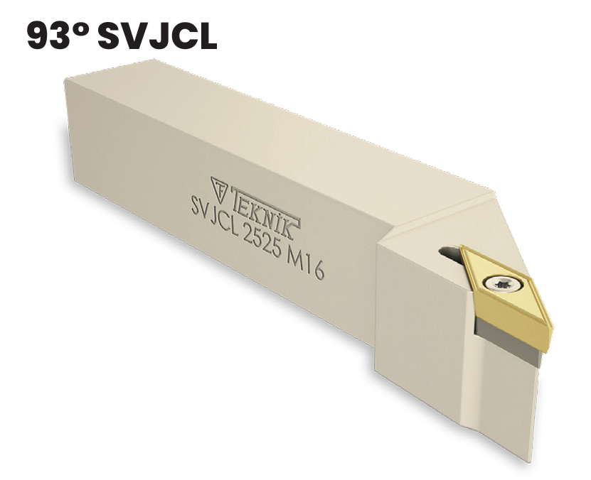 Soustružnický nůž vnější SVJCL 1010 J11 (levý) pro destičky VC.T 1103..