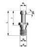 Upínací čep pro SK50 M24x30° MAS BT-B