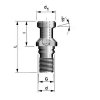 Upínací čep pro SK40/M16 DIN69872-B (bez otvoru)