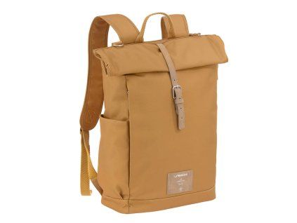 LÄSSIG Green Label Rolltop Backpack curry