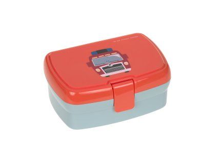 LÄSSIG Lunch Set Tiny Drivers fire engine