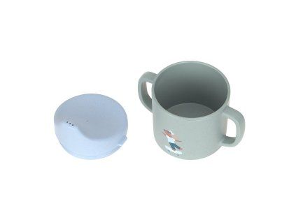 LÄSSIG Sippy Cup PP/Cellulose Tiny Team dog