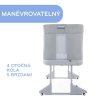 CHICCO Postieľka Next2Me Forever - Moon Grey