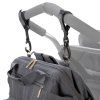 LÄSSIG Glam Goldie Twin Backpack anthracite