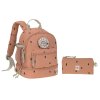 LÄSSIG Mini Backpack Happy Prints caramel