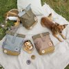 LÄSSIG Mini Rolltop Backpack Nature olive