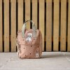 LÄSSIG Mini Square Backpack Happy Prints caramel