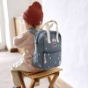 LÄSSIG Mini Square Backpack Happy Prints midnight blue