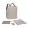 LÄSSIG Green Label Conversion Backpack beige