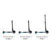 smarTrike Xtend Scooter 2025 blue