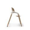 Stolička BUGABOO Giraffe - Neutral wood / White
