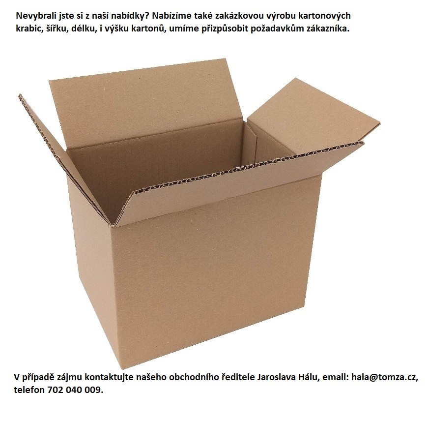 Zakázková výroba kartonových krabic