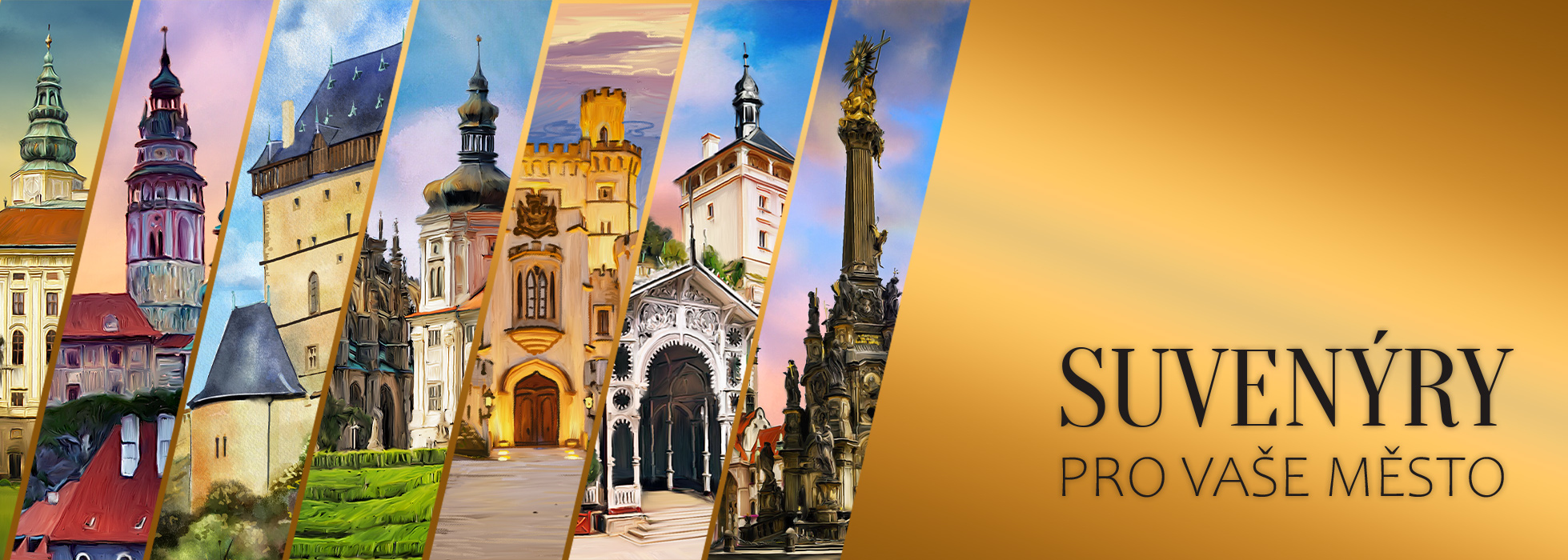Suvenýry pro vaše město
