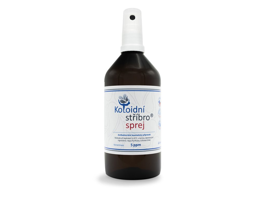 4011 koloidni stribro sprej 200 ml koncentrace 10 ppm