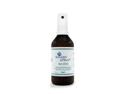 4167 koloidni stribro vet zoo sprej 100 ml koncentrace 5 ppm