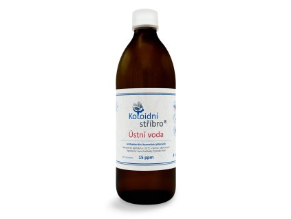 4083 ustni voda 500 ml baleni sklenene lahve