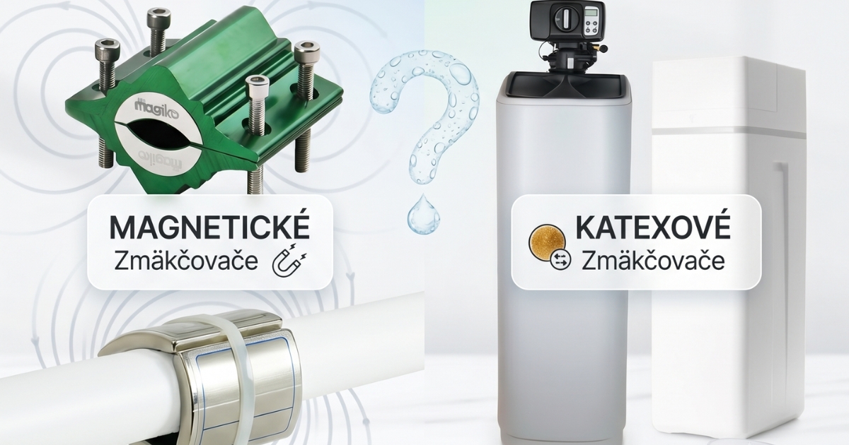 Magnetický vs. katexový zmäkčovač vody: čo naozaj funguje?